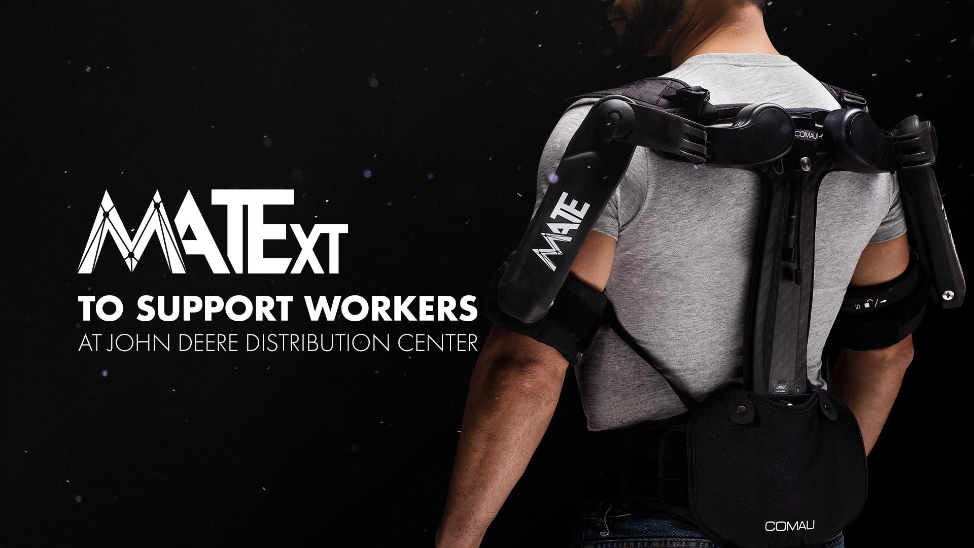 Comaus Mate Xt Wearable Exoskeleton Supports Ergonomic Well Being At