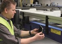 BEUMER Group increases efficiency and safety of its baggage handling systems by using tablet computers. Photo Credit: BEUMER Group GmbH & Co. KG