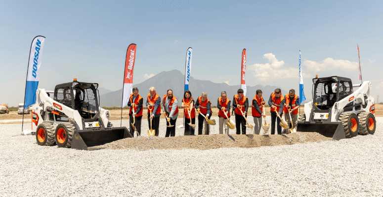 Bobcat breaks ground in Mexico