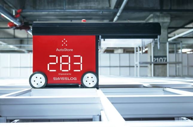 Swisslog’s SynQ powered AutoStore solution