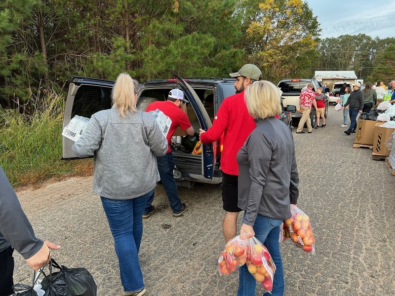 Food distribution – Anderson Jockey Lot