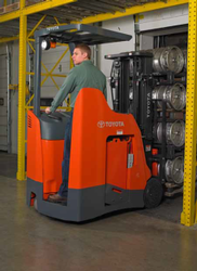 Toyota expands 8-Series line with the new stand-up rider forklift ...