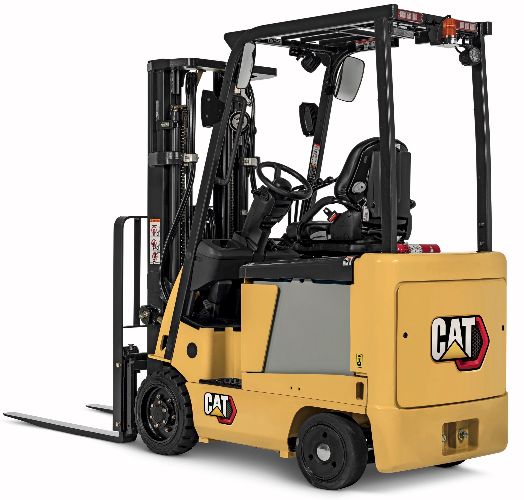 MCFA introduces the new CAT® 3,000 - 4,000 lb capacity electric cushion ...