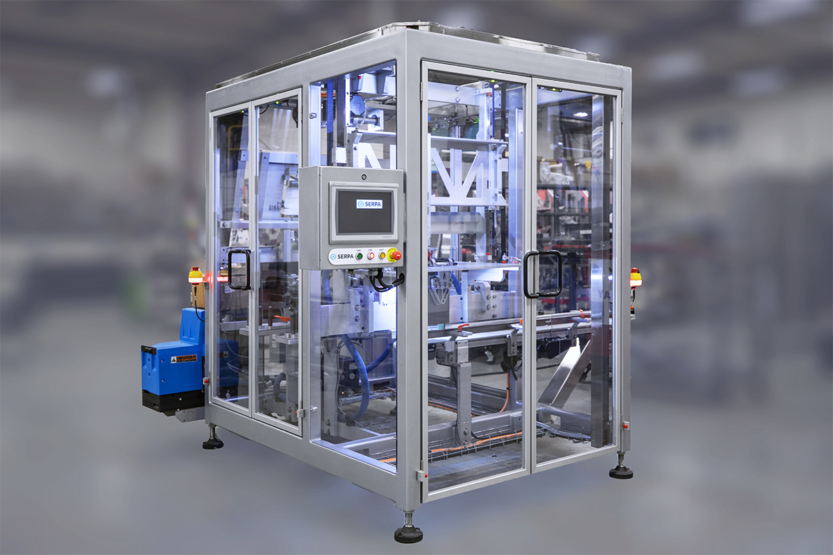 Integrated packaging line flexes strengths of Serpa, Quest and Texwrap ...