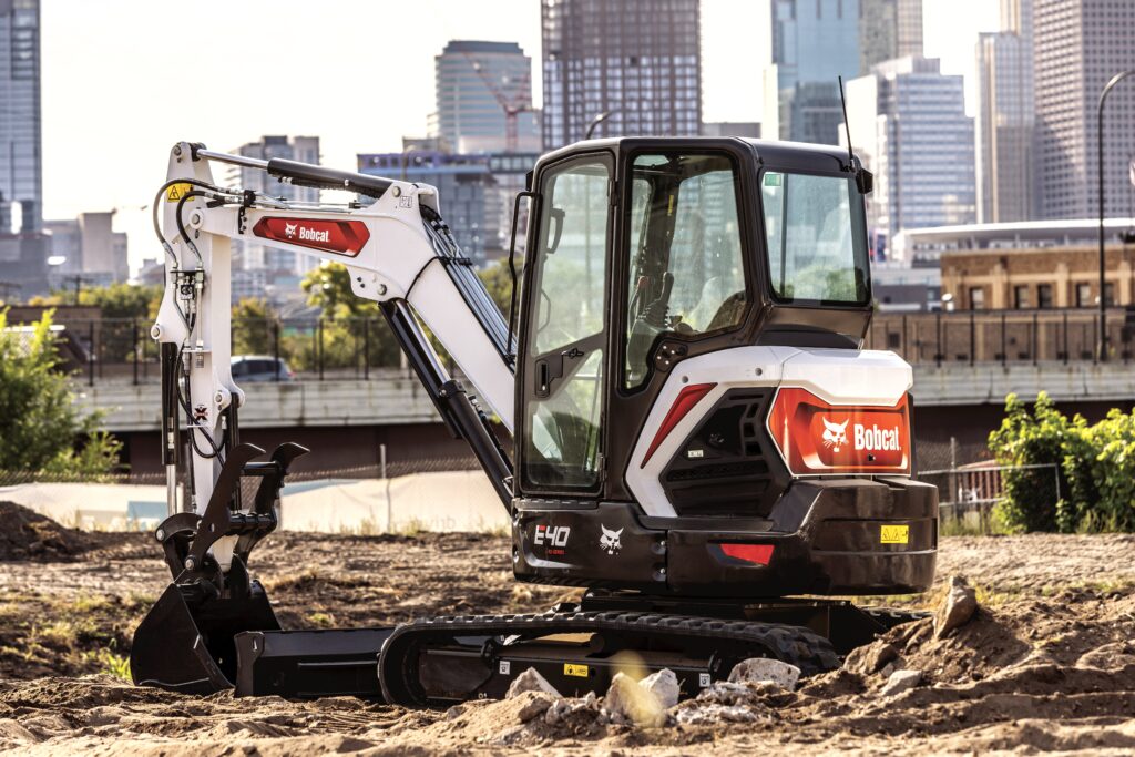 Bobcat introduces E40 Compact Excavator; new model numbers for 3-to-5 ...