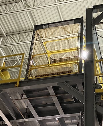 Modular Pallet Rack Safety Netting