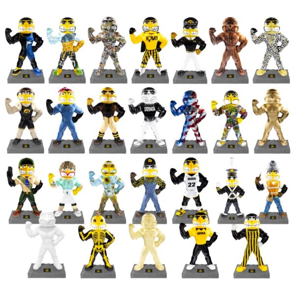 All 26 Herky on Parade Bobbleheads image