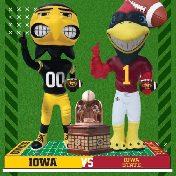 Iowa vs. Iowa State Rivalry Bobblehead image