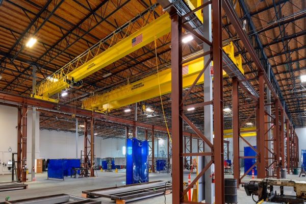 Specht Industries installed bridge cranes and hoists at the manufacturer of customized autoclave systems.