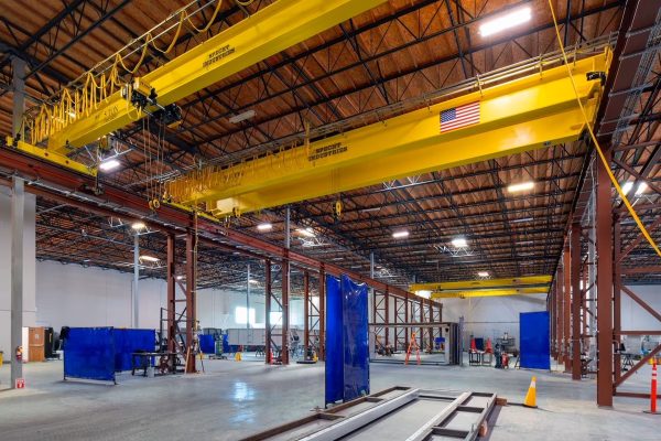 The material handling fleet is primarily operated by an Autec wireless remote system.